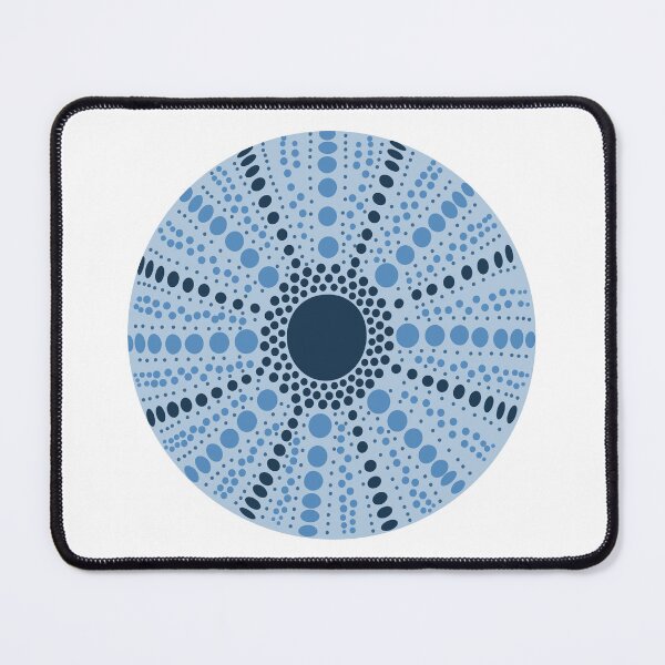 Item preview, Minimal Geometric Sea Urchin Shell designed and sold by Happy Puppy Print On Demand.