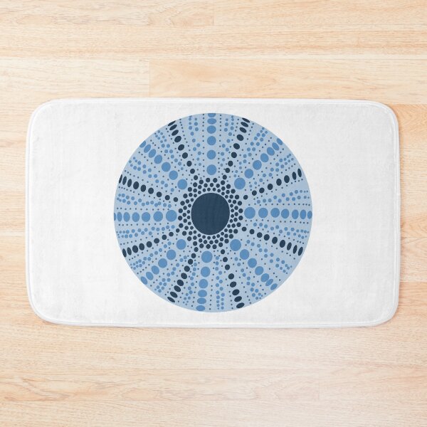 Item preview, Minimal Geometric Sea Urchin Shell designed and sold by Happy Puppy Print On Demand.
