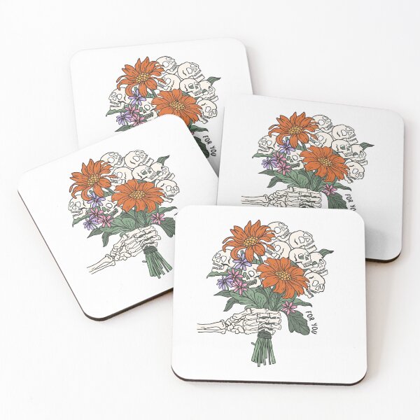 Item preview, Flowery Skeleton designed and sold by Fine Art California.