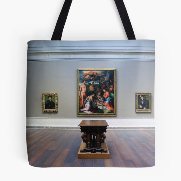 Item preview, A Room With Four Paintings And A Table designed and sold by Cora Wandel.