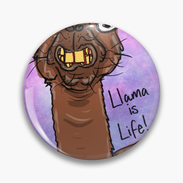 Item preview, Llama is Life! designed and sold by Utterly Ugly Portraits.