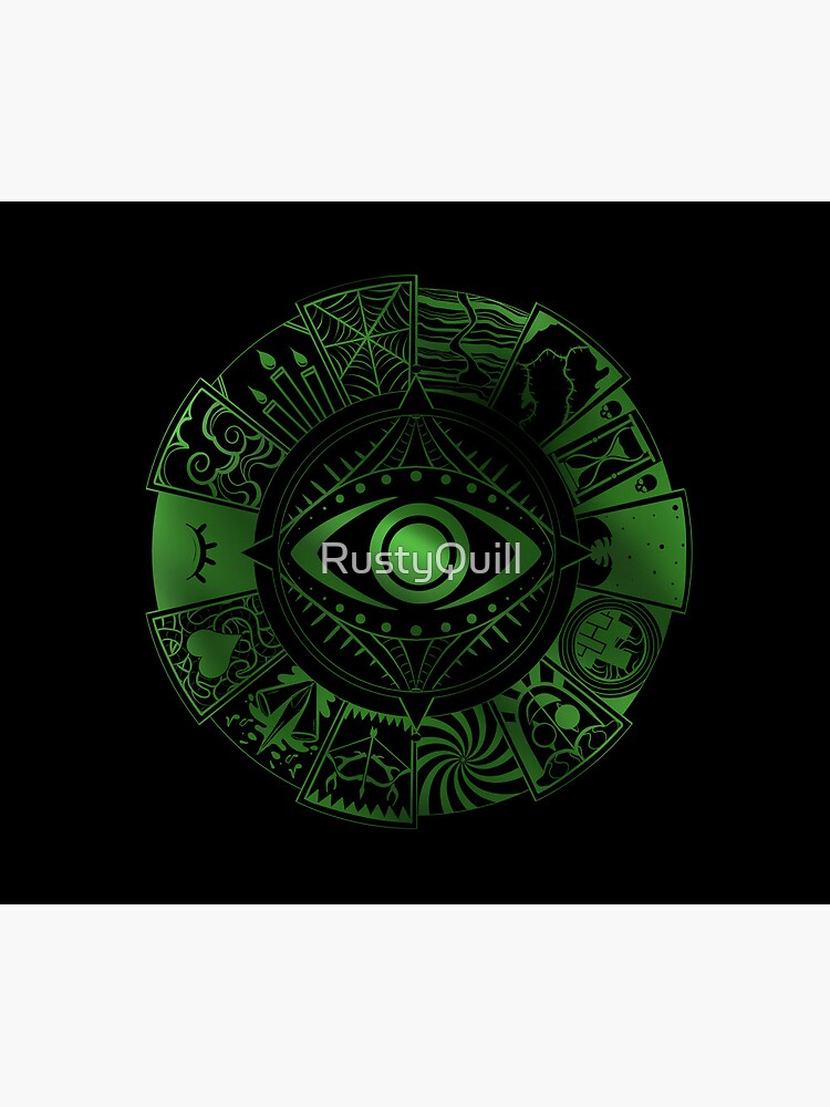 Thumbnail 5 of 5, Mouse Pad, Fears Wheel designed and sold by RustyQuill.