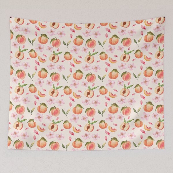 Item preview, Just Peachy Pattern designed and sold by StudioMalaikat.