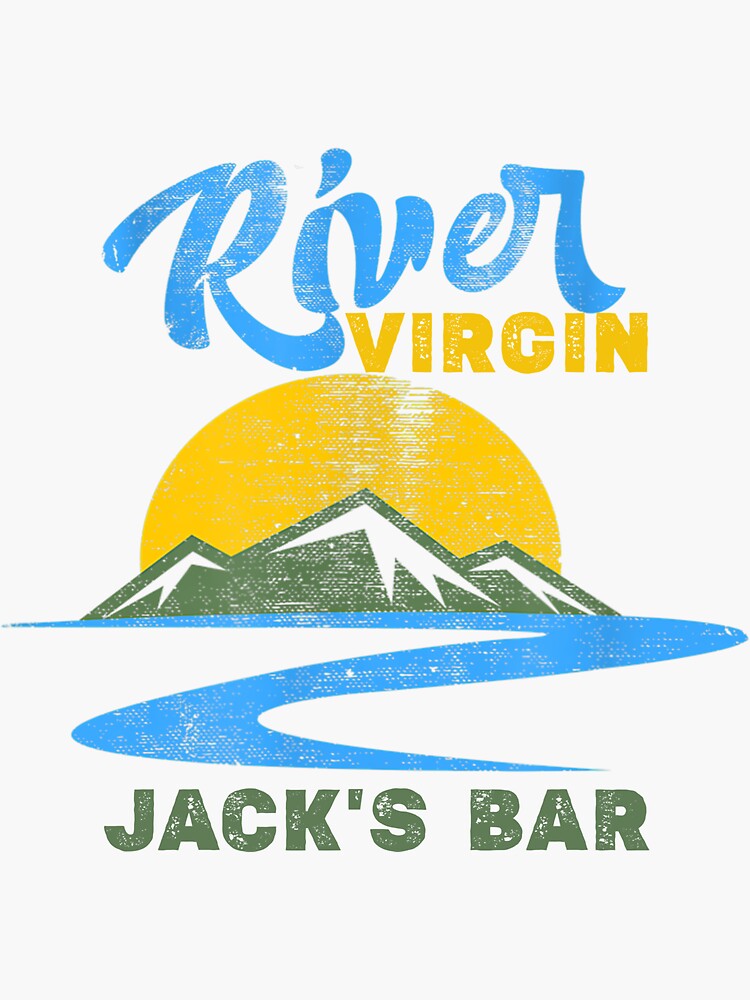 "Virgin River Jack's Bar" Sticker for Sale by StylesKorean Redbubble