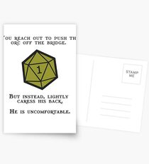 Natural 1 - Orc Postcards