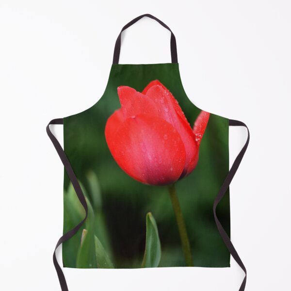 Item preview, Red Tulip Glowing in the Rain designed and sold by imaginethis.