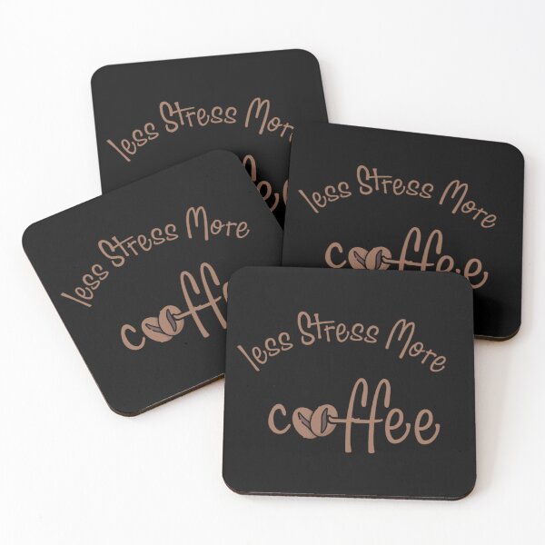 Item preview,  Less Stress More Coffee 3 designed and sold by Nesro34.