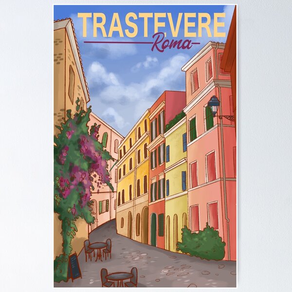 Artikel-Vorschau von Trastevere Roma, designt und verkauft von ally-mck.