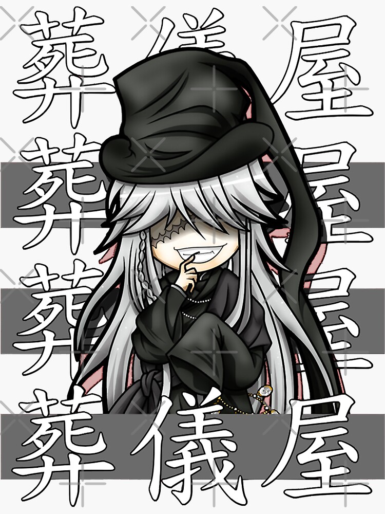 "Gifts For Women Anime Undertaker Manga Awesome For Movie Fan" Sticker