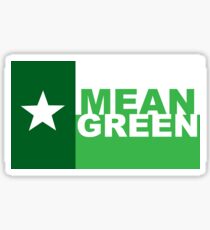 UNT Mean Green Sticker