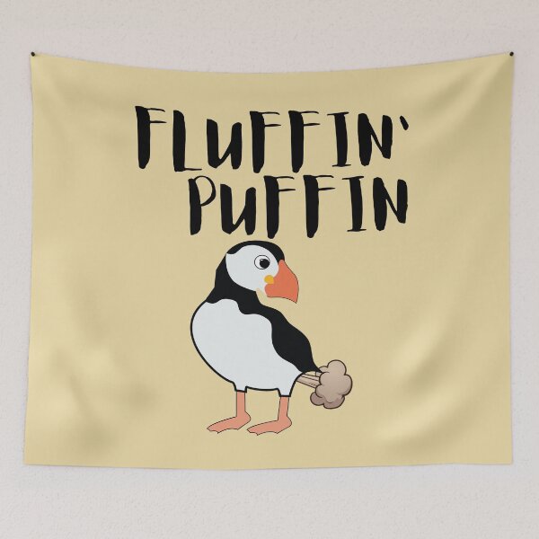 Item preview, Fluffin' Puffin designed and sold by HappySchnapper.