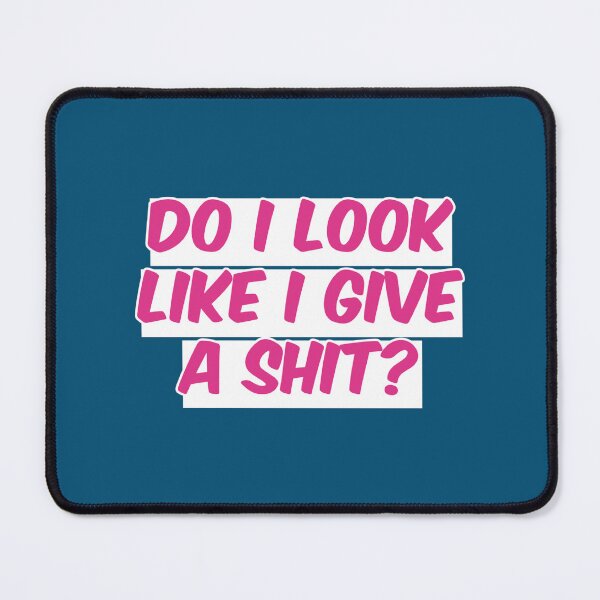 Item preview, Do I look like I give a shit, pink, black   designed and sold by FunStickerr.