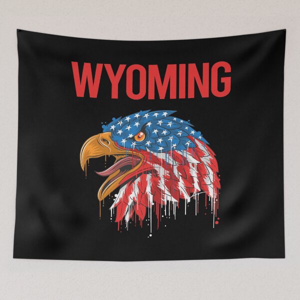 Item preview, USA Eagle Wyoming designed and sold by maymorto.