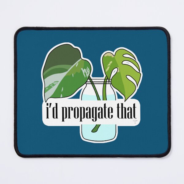 Item preview, i_d propagate that monstera, color  designed and sold by FunStickerr.