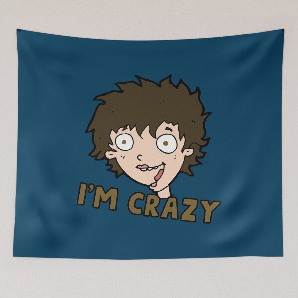 Item preview, I_M CRAZY  designed and sold by FunStickerr.