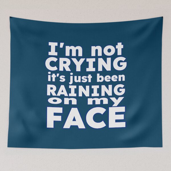 Item preview, I_m Not Crying Flight of the Conchords  designed and sold by FunStickerr.
