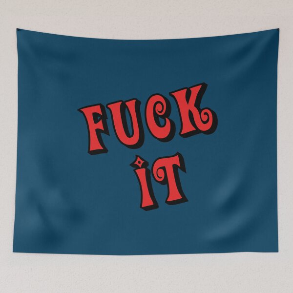 Item preview, Little Rebel Fuck It Red  designed and sold by FunStickerr.