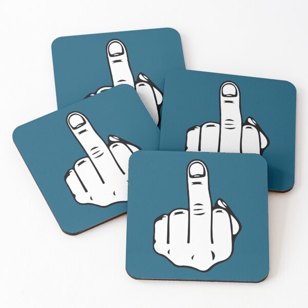 Item preview, Middle Finger  designed and sold by FunStickerr.