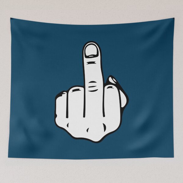 Item preview, Middle Finger  designed and sold by FunStickerr.