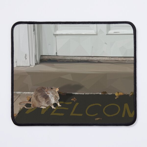 Item preview, Tessellations21 - Rat on a welcome mat - VBK - VisionsByKaren designed and sold by VisionsByKaren.