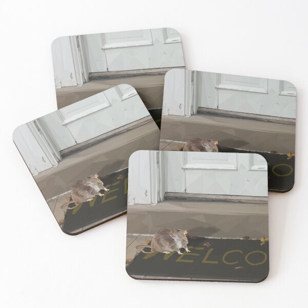 Item preview, Tessellations21 - Rat on a welcome mat - VBK - VisionsByKaren designed and sold by VisionsByKaren.