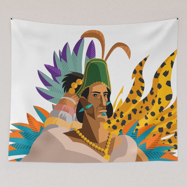 Item preview, great aztec emperor designed and sold by matintheworld ( delcarmat ).