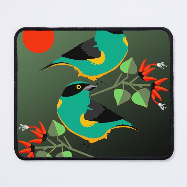 Item preview, Yellow Tufted Dacnis. designed and sold by Graham Colton.