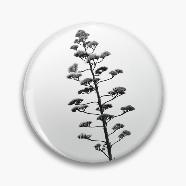 Item preview, Century Plant in Black and White - Modern Botanical Photography  designed and sold by CarolinaReina.