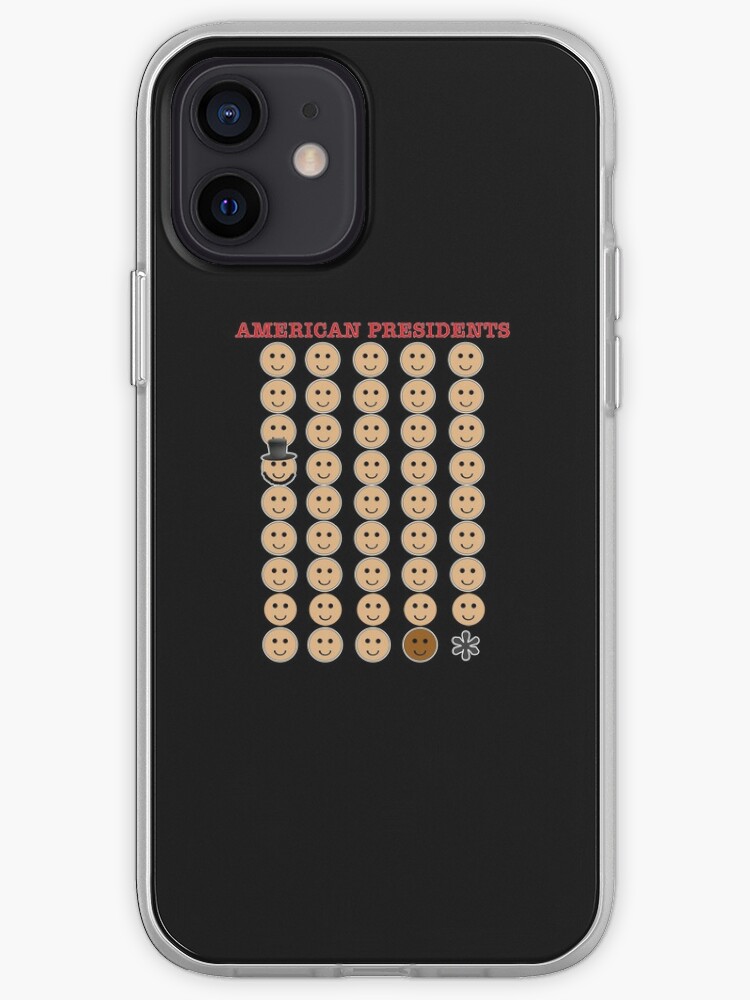 Us Presidents Emojis With Asterisk Iphone Case Cover By Loveanddefiance Redbubble