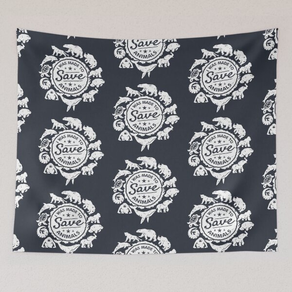 Item preview, I Was Made To Save Animals - Endangered Animals designed and sold by Bangtees.