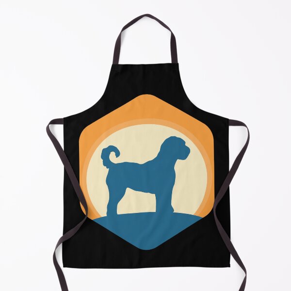 Artikelvorschau, Goldendoodle-Sonne-Sonnenuntergang-Design für Goldendoodle-Liebhaber-Silhouette entworfen und verkauft von alaechamlal.
