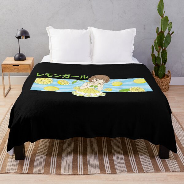 Item preview, Cute Kawaii Anime Girl - Lemons - Japanese Aesthetics designed and sold by HoshiJuku.