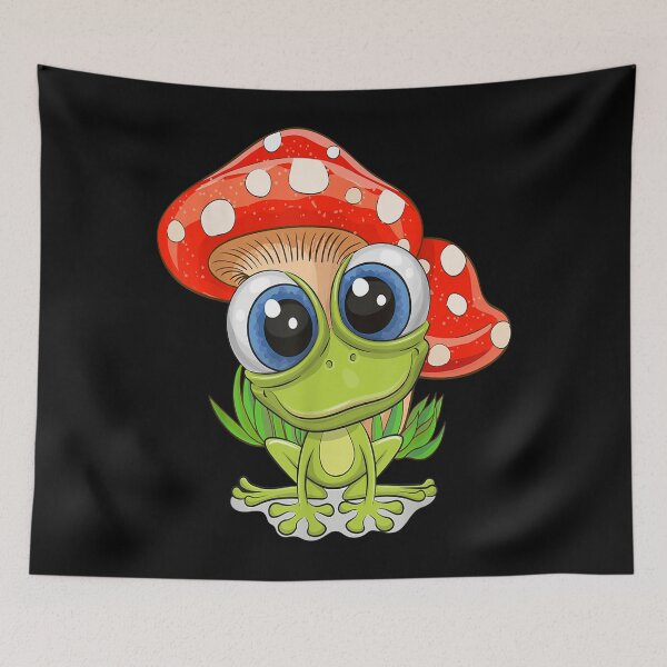 Item preview, Cute Frog Mushroom Shirt Teen Girl Cottagecore Aesthetic designed and sold by HoshiJuku.