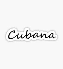 Cubana Forever Sticker