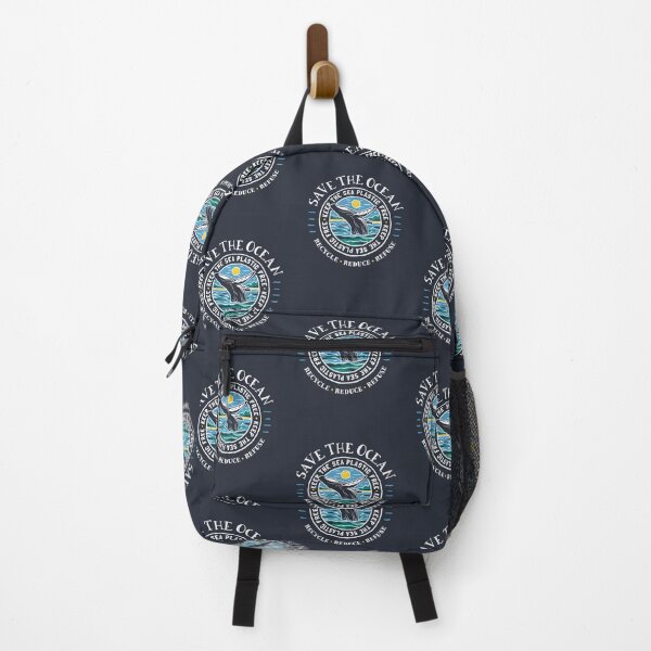 Item preview, Save The Ocean - Keep the Sea Plastic Free - Humpback Whale designed and sold by Bangtees.
