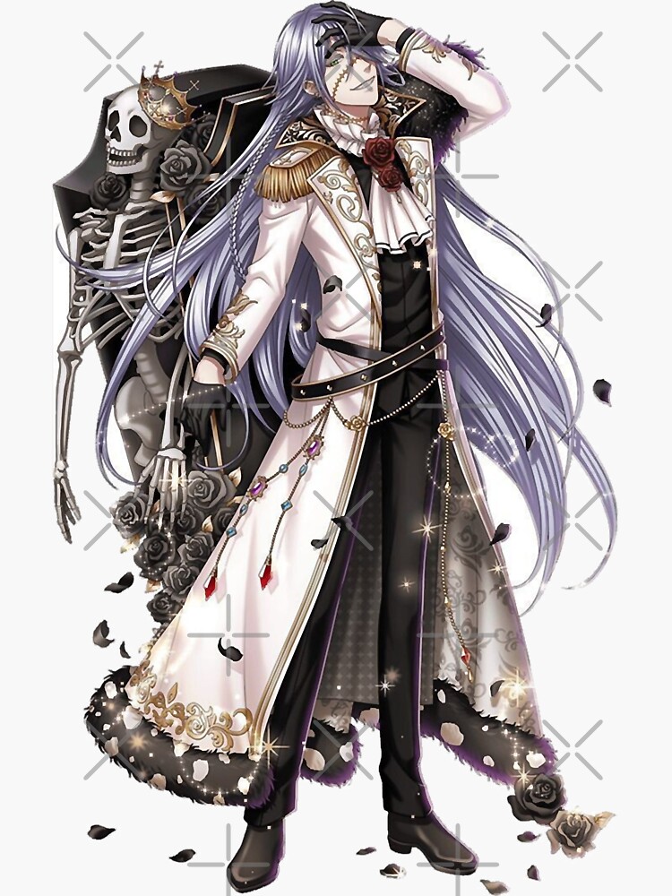 "Music Vintage Retro Undertaker Anime Gift For Music Fans" Sticker for