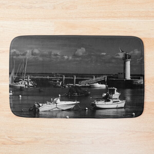 Item preview, View on Phare de la Flotte in black and white designed and sold by FotoMahieu.