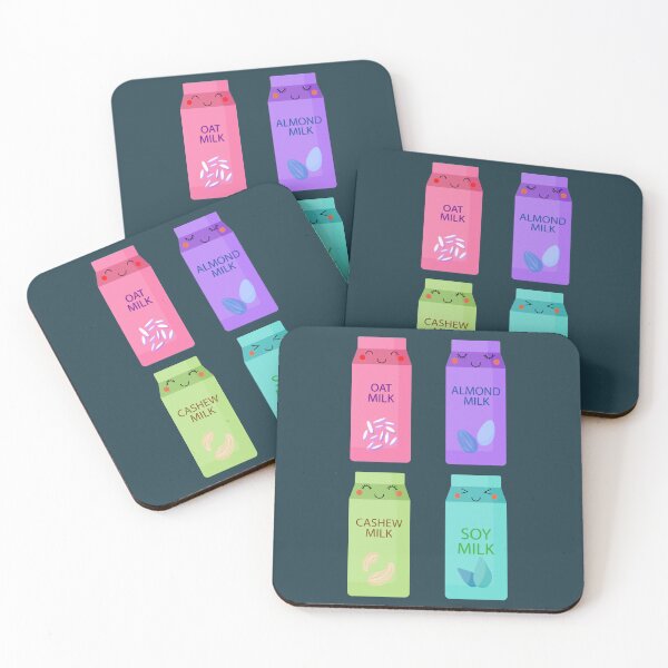 Item preview, Sticker Pack Oat, Almond, Cashew and Soy Milk designed and sold by Lauraloris.