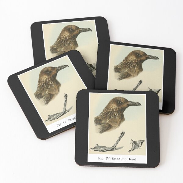 Item preview, Vintage Albatross Sneaker Head - Funny Designs for T-shirts and other accessories such as phone cases or laptop covers designed and sold by Ridiculam Toga.