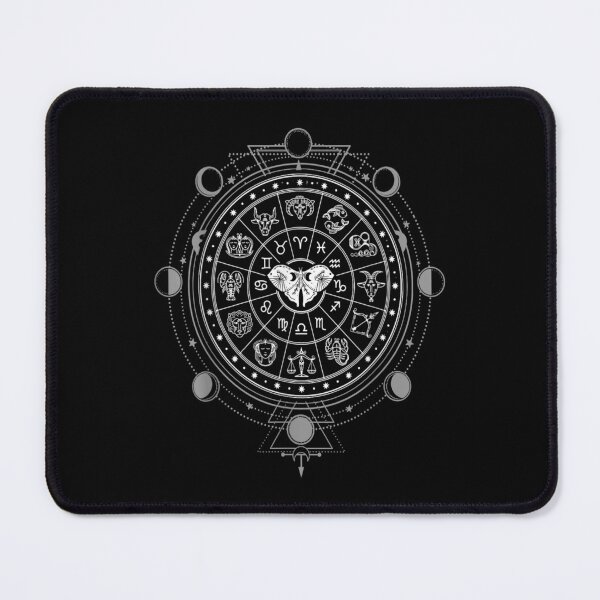 Item preview, Dark Academia Aesthetic Astrology Luna Moth Moon_1 designed and sold by HoshiJuku.