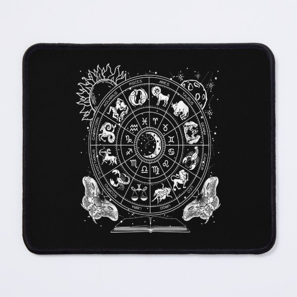 Item preview, Dark Academia Aesthetic Astrology Luna Moth Moon designed and sold by HoshiJuku.