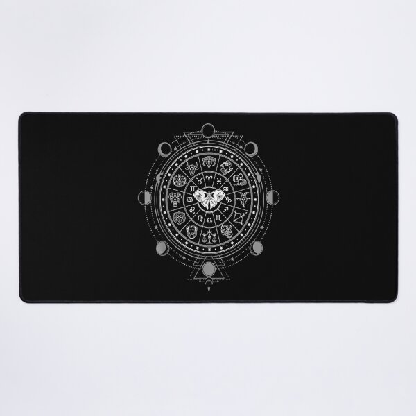 Item preview, Dark Academia Aesthetic Astrology Luna Moth Moon_1 designed and sold by HoshiJuku.