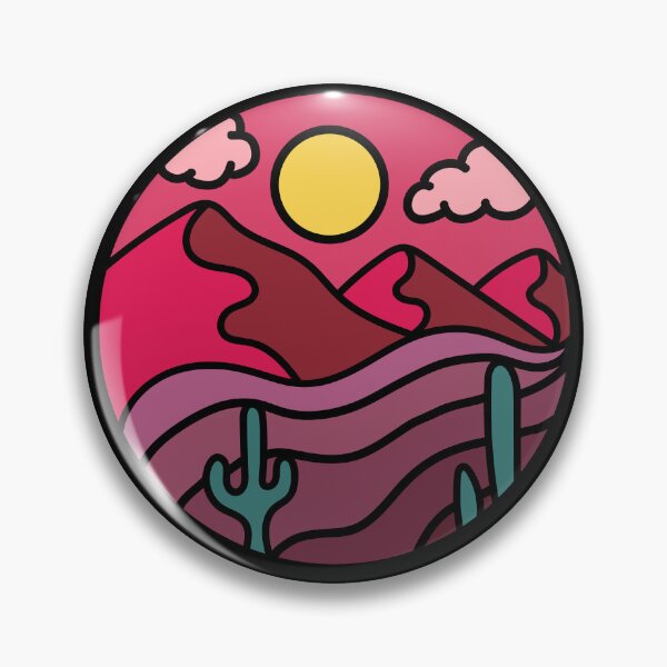 Item preview, Desert Lover Tshirt, Retro Desert Tee, Desert Artwork T-shirt, Desert T shirt, Desert Sun Gifts designed and sold by MOONhumans.