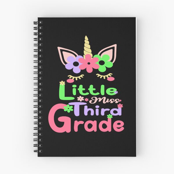 Item preview, Little Miss 3rd Grade Tie Dye Unicorn Girl Back To School designed and sold by smarayoung.