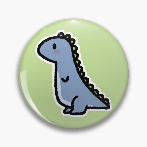 Item preview, Blue and green dino designed and sold by anerdhavingfun.