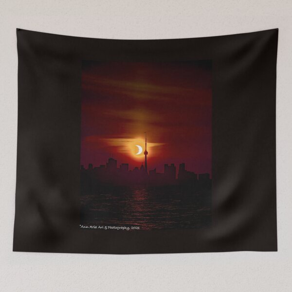 Item preview, Solar Eclipse Sunrise  designed and sold by Annariaart.