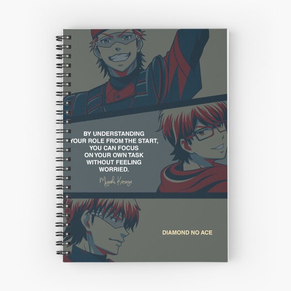 Item preview, Diamond no Ace: Miyuki Kazuya Focus Quote designed and sold by Viability Creative.