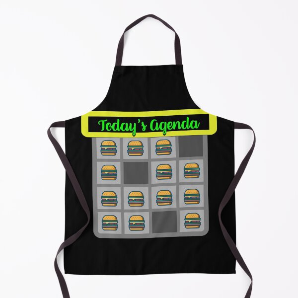 Item preview, It's all about Hamburgers - 'Today's Agenda' Collection Designs for T-shirts and other accessories. designed and sold by Ridiculam Toga.