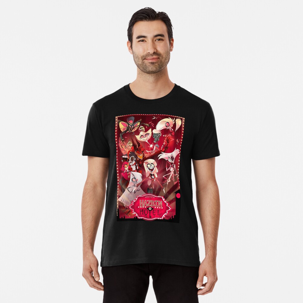 Official Poster Hazbin Hotel Releasing January 19 on Prime Video Unisex  T-Shirt - Horusteez