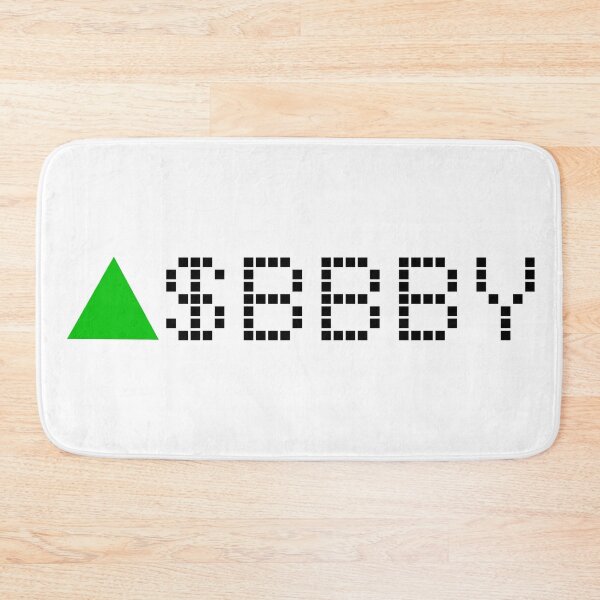 Item preview, Bed Bath & Beyond - Stock Ticker Green - Black Font designed and sold by frankyou.